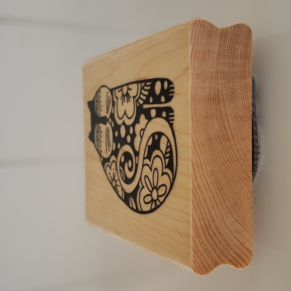 Laurel Burch Cat Stamp LB Flowering Feline - Picture 2 of 9